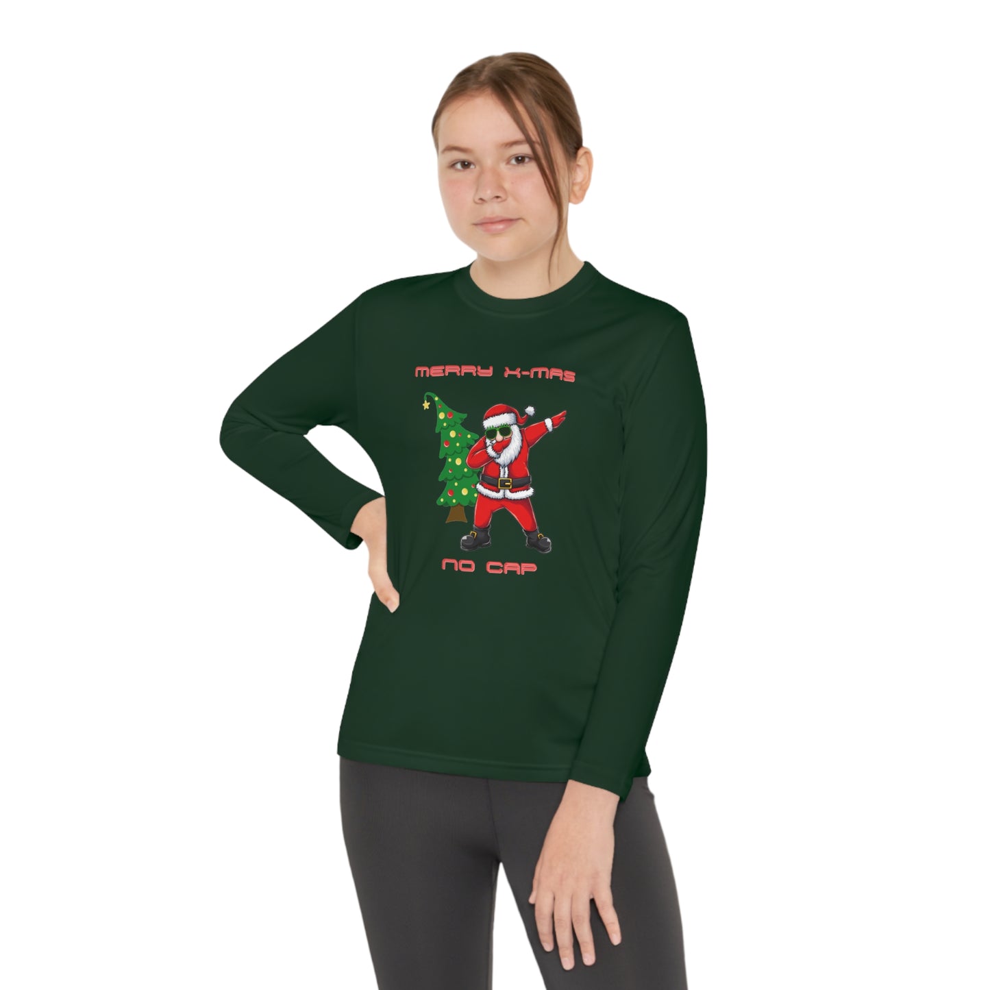 Dabbing Santa T-Shirt (Youth)