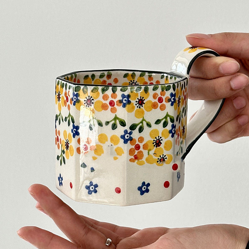 Yellow Flower Mug