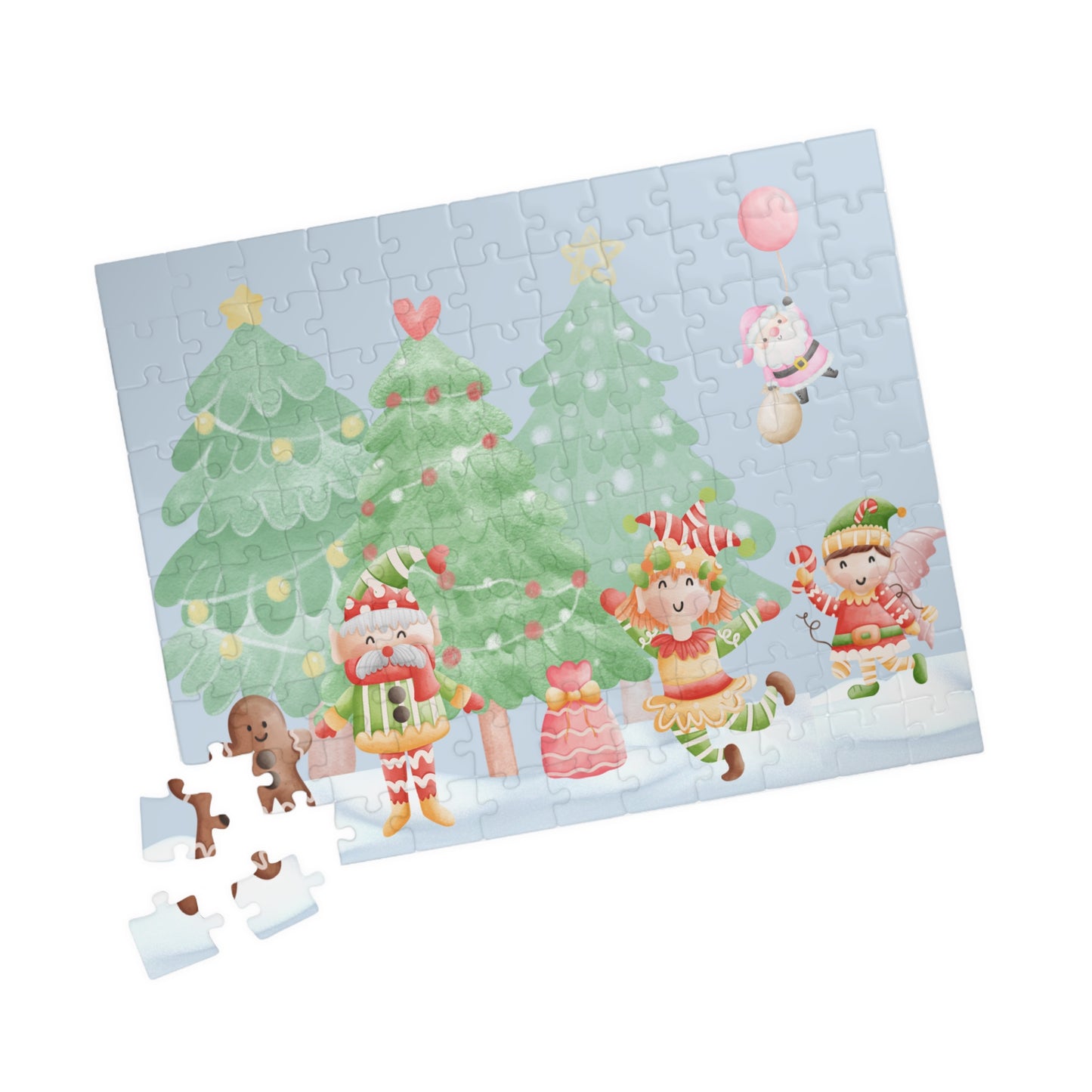 Winter Christmas Puzzle (110 piece)