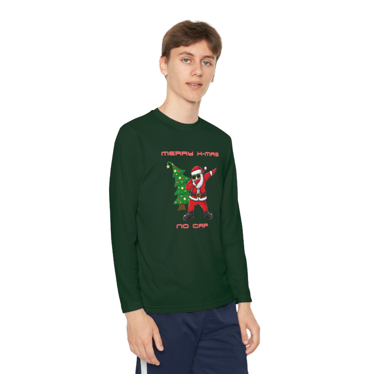 Dabbing Santa T-Shirt (Youth)