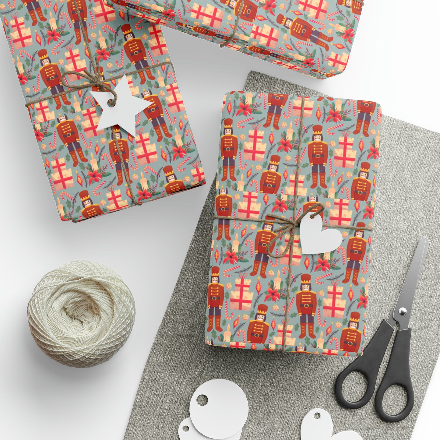 Holiday Nutcracker Wrapping Paper