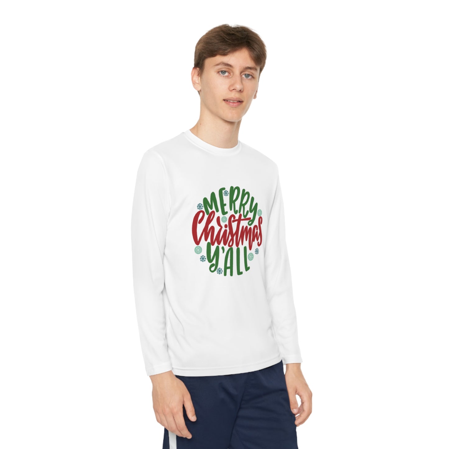 Merry Christmas Yall T-Shirt (Youth)