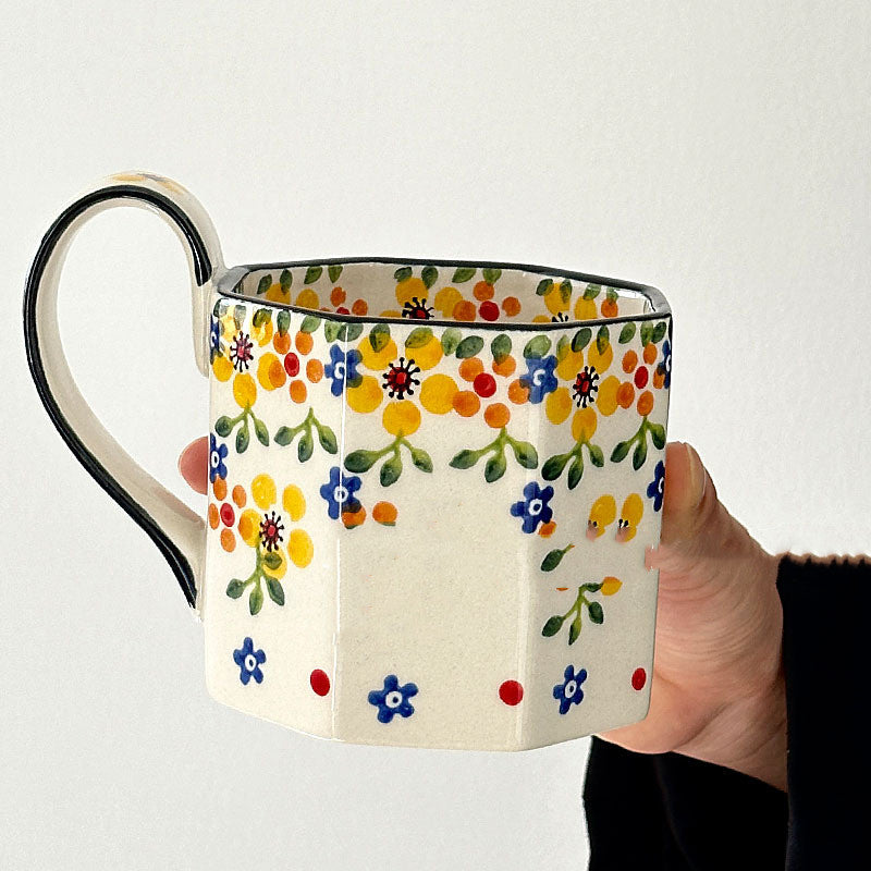 Yellow Flower Mug