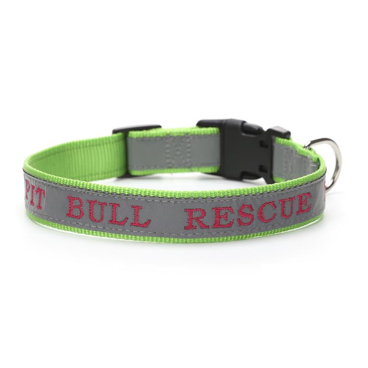 Personalized Embroidered Reflective Dog Collar