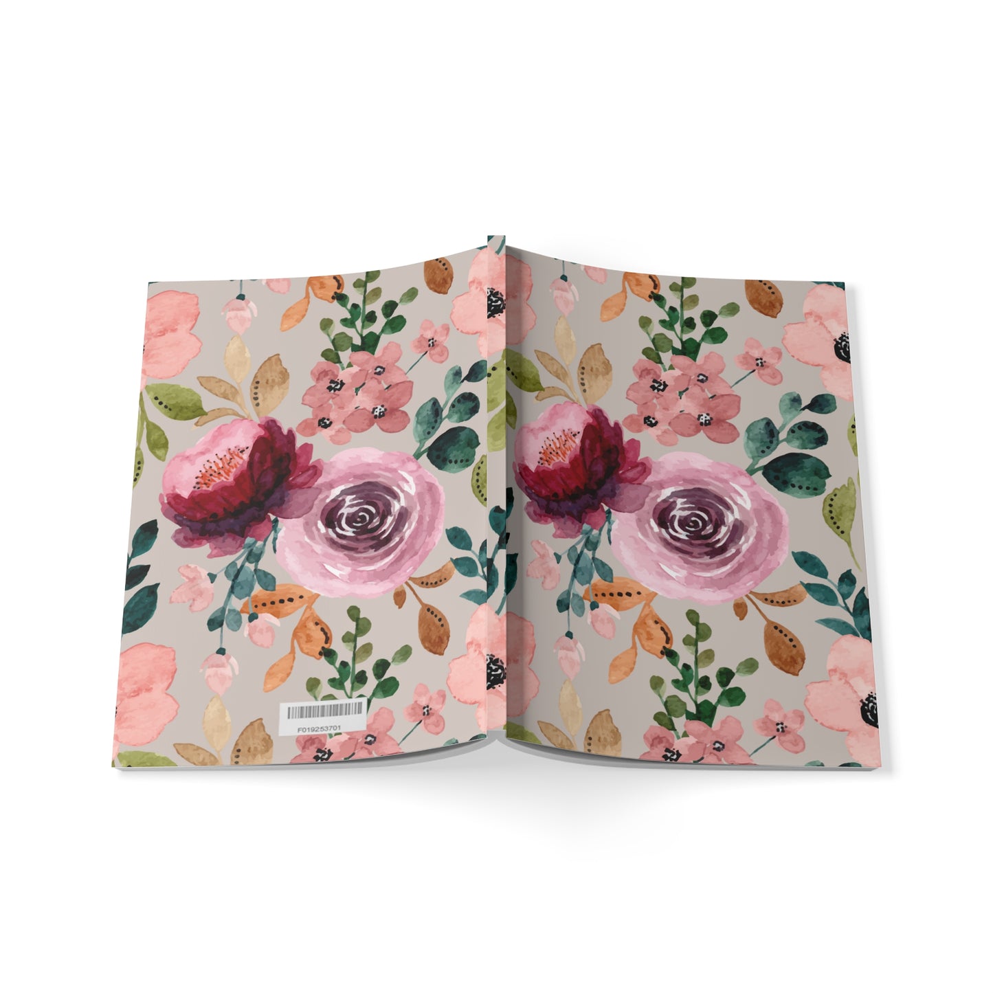 Floral Softcover Notebook