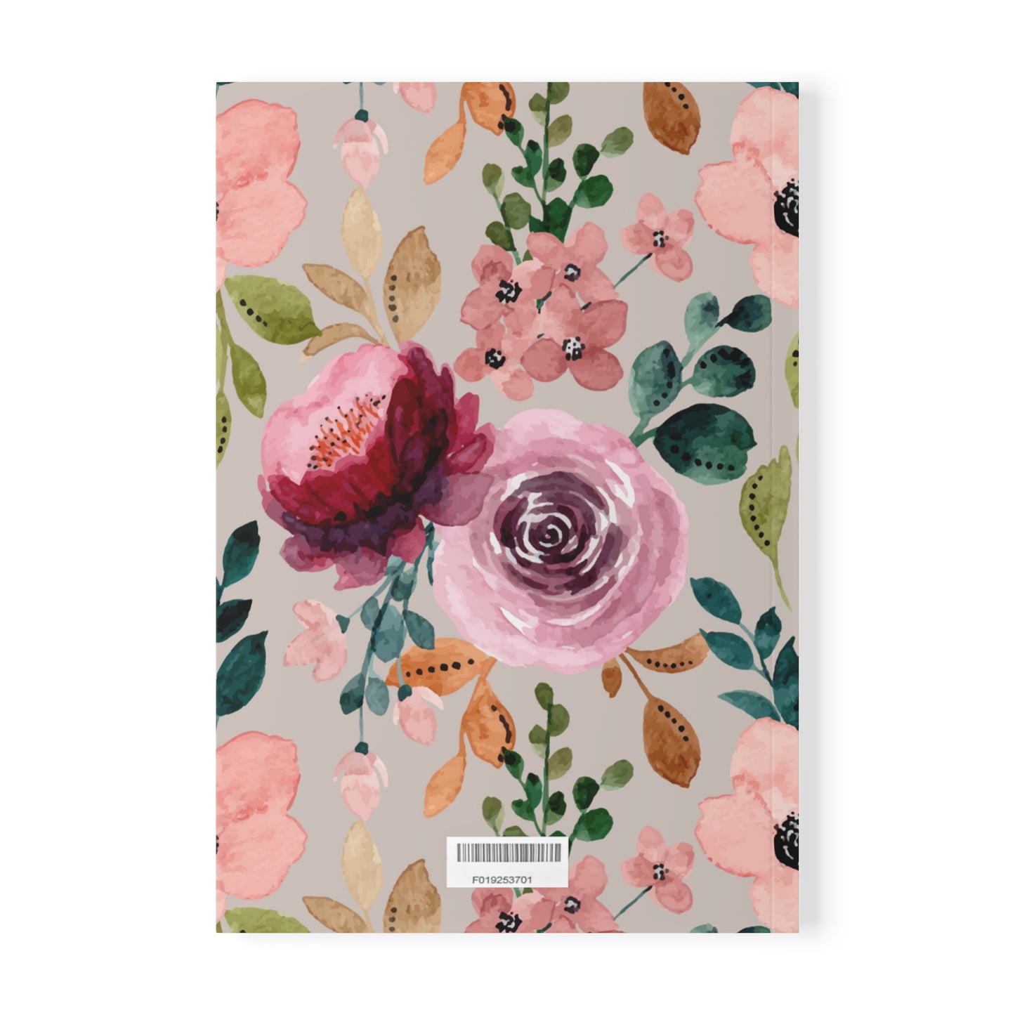 Floral Softcover Notebook