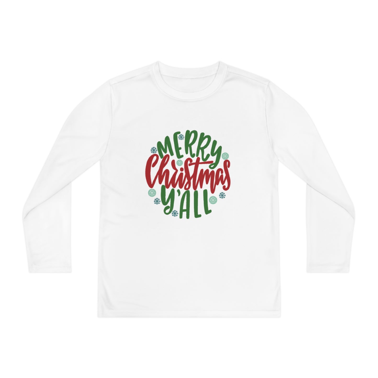 Merry Christmas Yall T-Shirt (Youth)