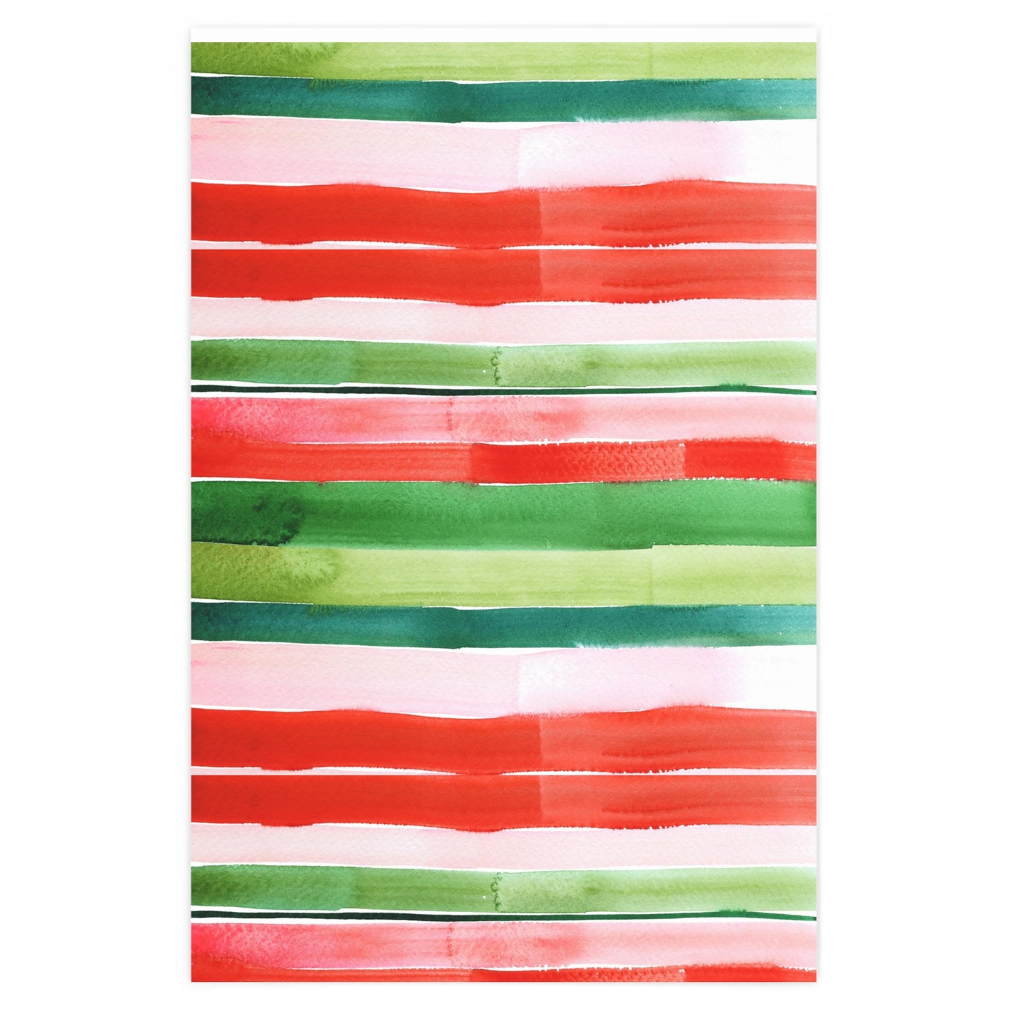 Christmas Stripe Wrapping Paper