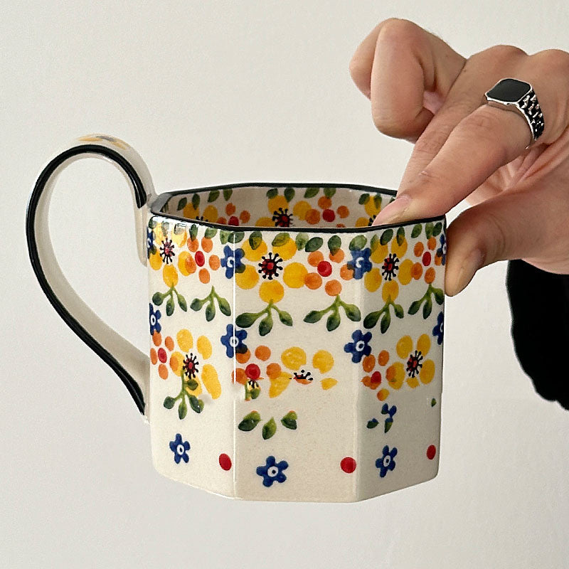 Yellow Flower Mug