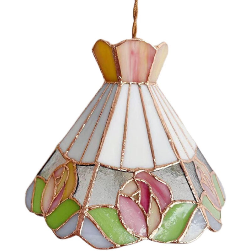 Stained Glass Chandelier